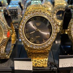 TECHNO PAVE Iced Out Fashion Watch