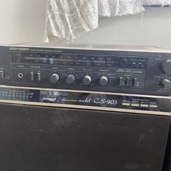 Sansui G-8700DB Stereo 4 Pioneer Speakers CS903