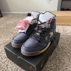 Off-White x Air Jordan 5 Retro SP 'Muslin'