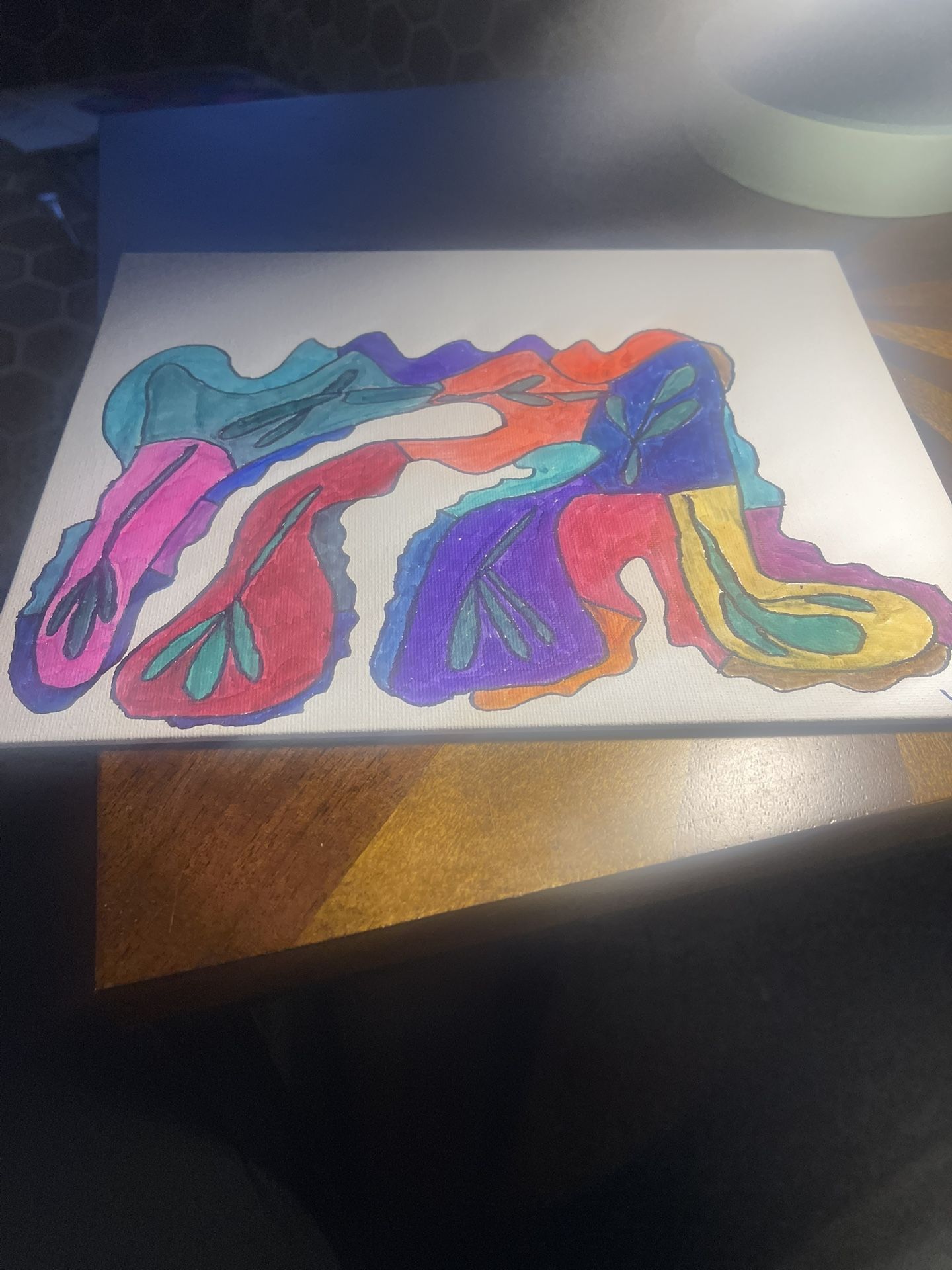 Pretty Leaf Design Art