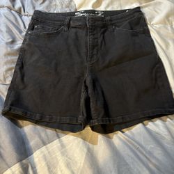 Long Black Shorts