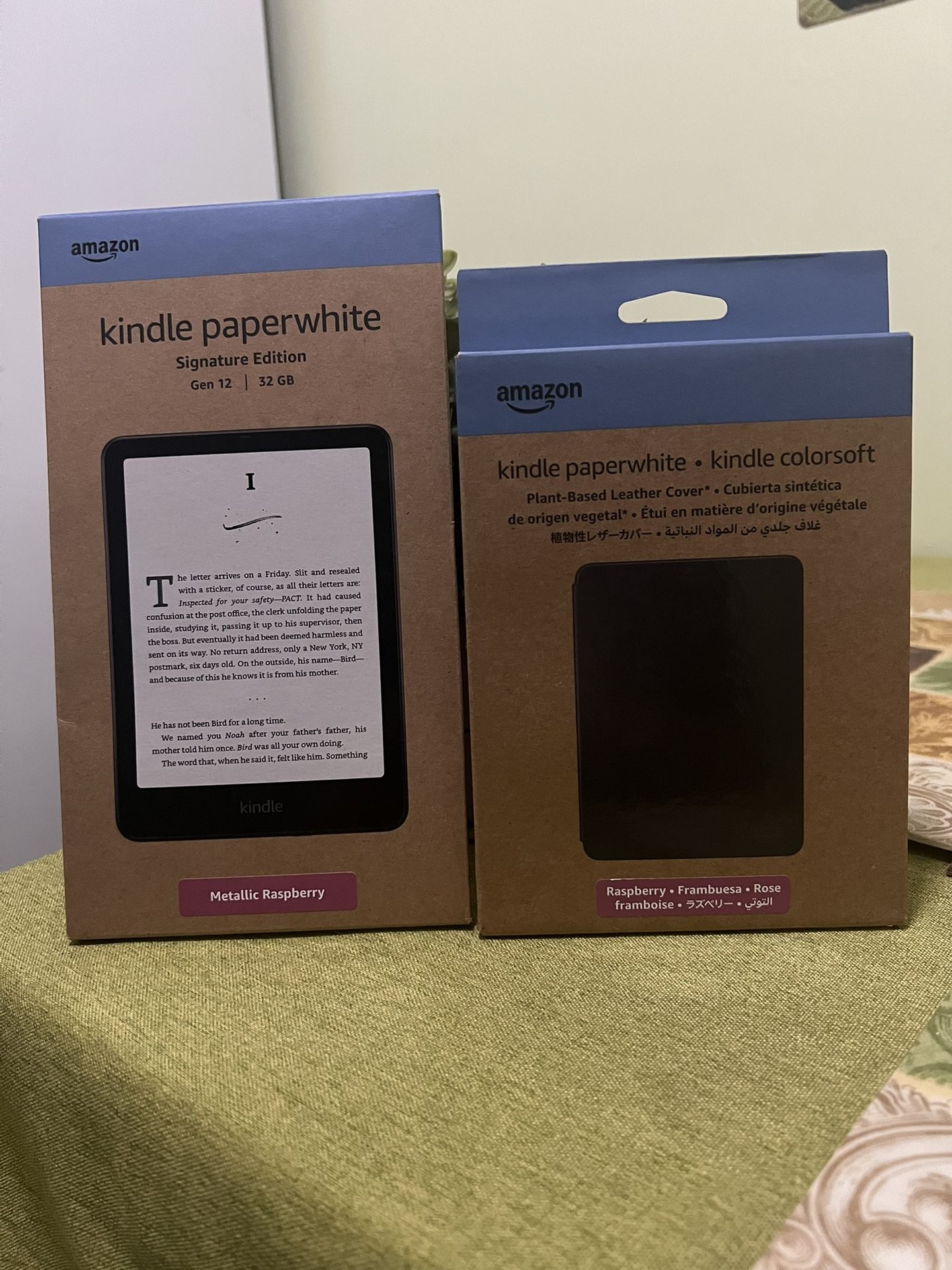 Kindle Paperwhite 12 Generation Signature Edition 32 GB Whit Original Cover