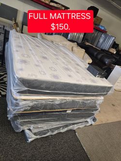 MATTRESS: TWIN $99/  FULL $140/  QUEEN $160
