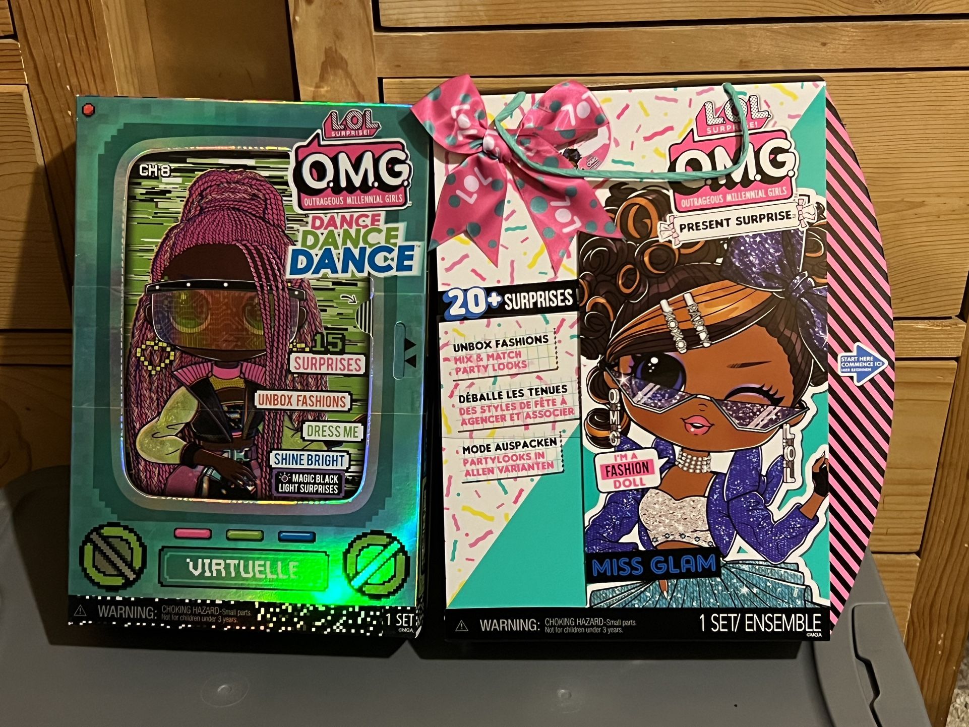 Lol Surprise Omg Dance Dance Dance Virtuelle and Miss Glam Doll