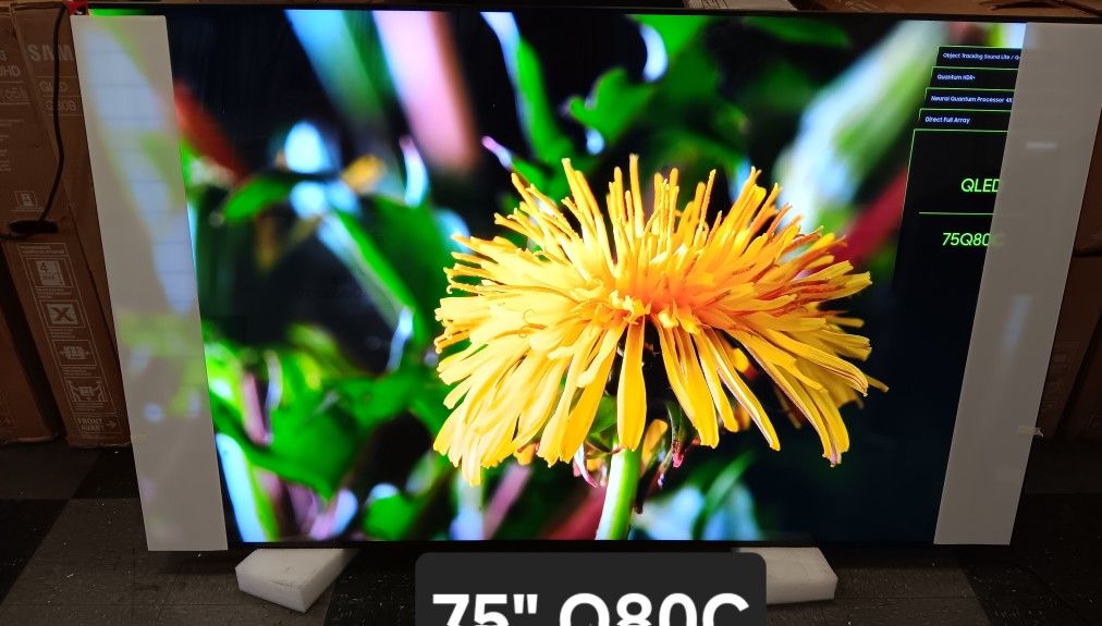 SAMSUNG 75"INCH QLED 4K Q80C 