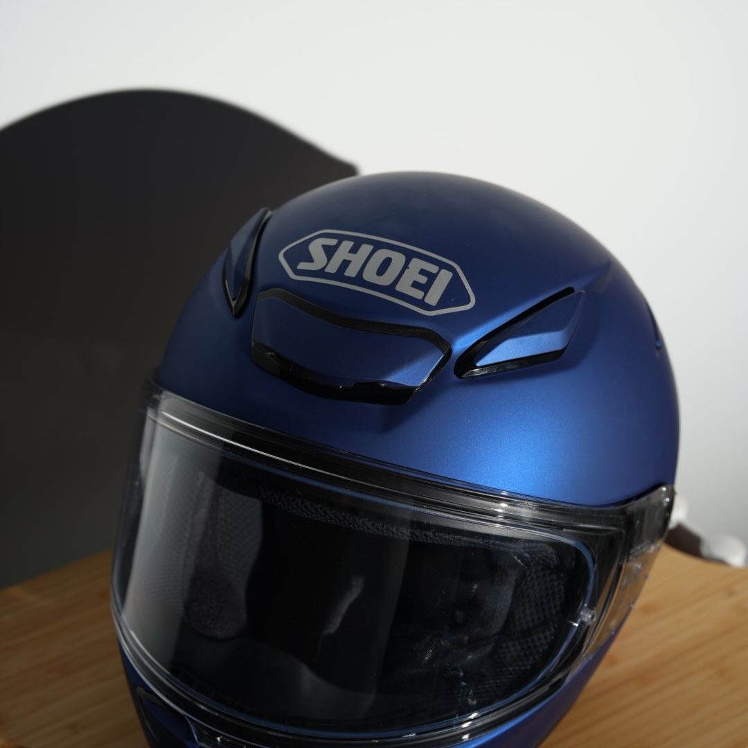 blue shoei helmet for sale Shoei RF 1400 Motorcycle Helmet Matte Blue Medium for Sale in Webster, TX