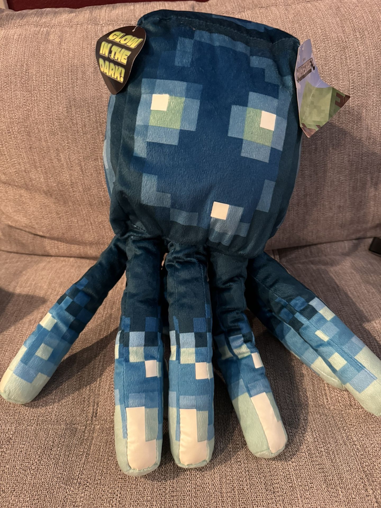Minecraft Plush Toy Squid NEW