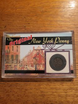 The Original New York Penny mi ter 1746.