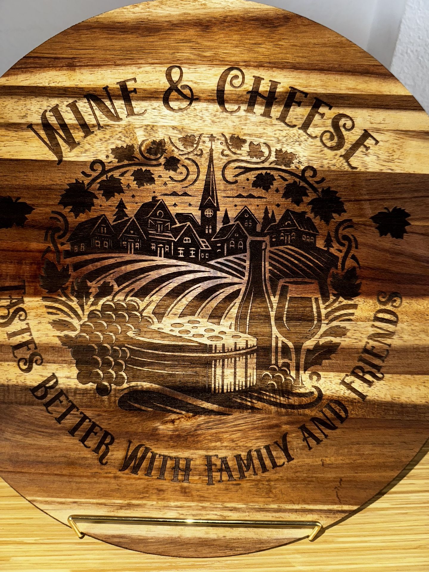 Engraved cutting board
