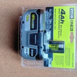 Ryobi 18volt 4Ah Lithium High Performance Battery