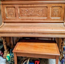 Antique piano
