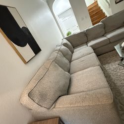 Gray Sectional Couch 