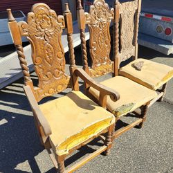 3 Antique Chairs