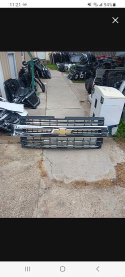 2019-2022 Chevy Silverado 1500 LTZ Chrome Grill OEM