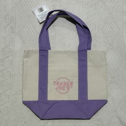 Limited Pastel Trader Joe’s Mini Tote (PURPLE)
