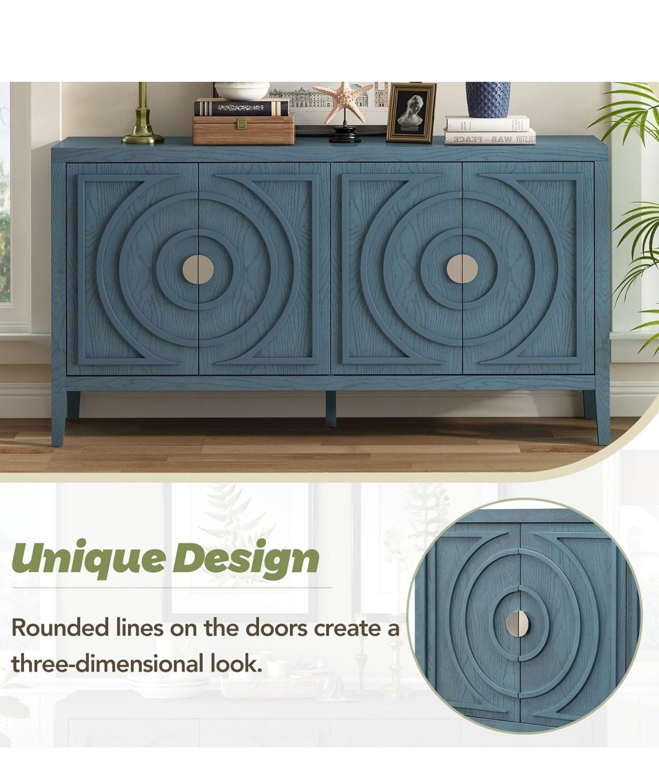  Mueble Para TV  Color Azul 