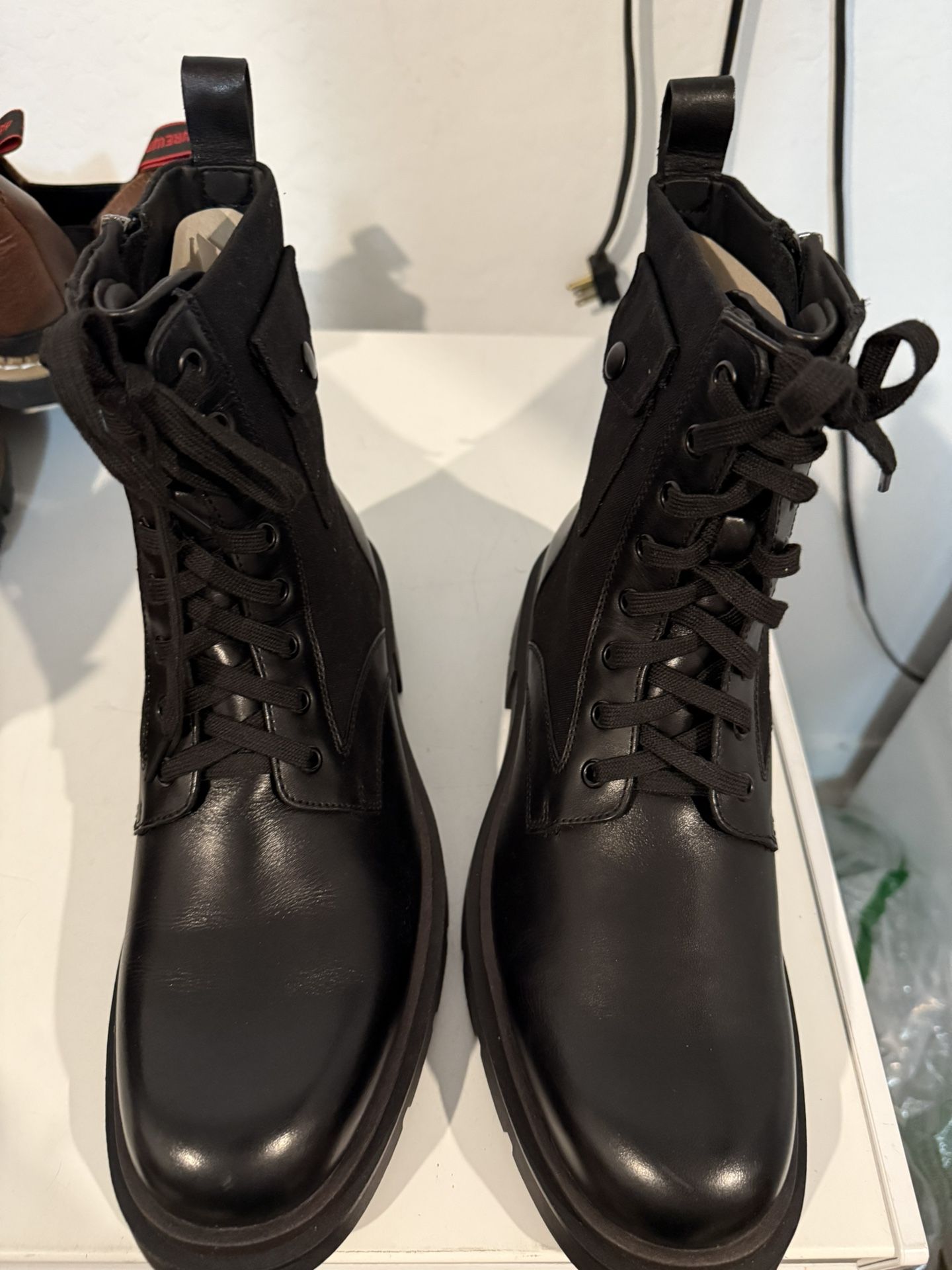 New Men’s Steve Madden, Reacher Tactical Combat Boots 11.5