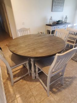 Ashley Furniture Counter height Dining table and chairs