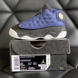 Air Jordan 13 “Brave Blue” Size 6C Toddler