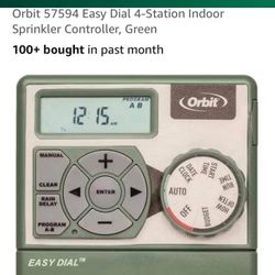 ORBIT  4-Station sprinkler controller 