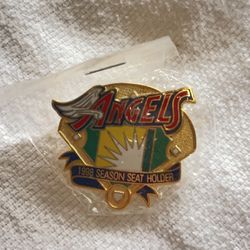MLB Angels Baseball Team Pin - 1998 Season Seat Holder Edition