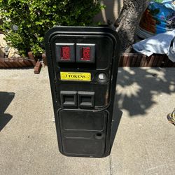 Over Under Arcade Video Game Coin Door 