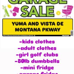Garage Sale 3/14