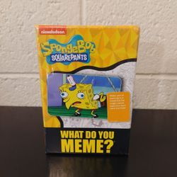 Nickelodeon SpongeBob SquarePants What Do You Meme? Card Game - NEW & SEALED