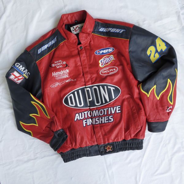 Vintage Jeff Gordon Dupont Nascar Leather Racing Jacket For In Winter Park Fl Offerup - Vintage Flame Leather Jacket Vintage Jeff Gordon Dupont Nascar Leather Racing Jacket For In Winter Park Fl Offerup - Vintage Flame Leather Jacket