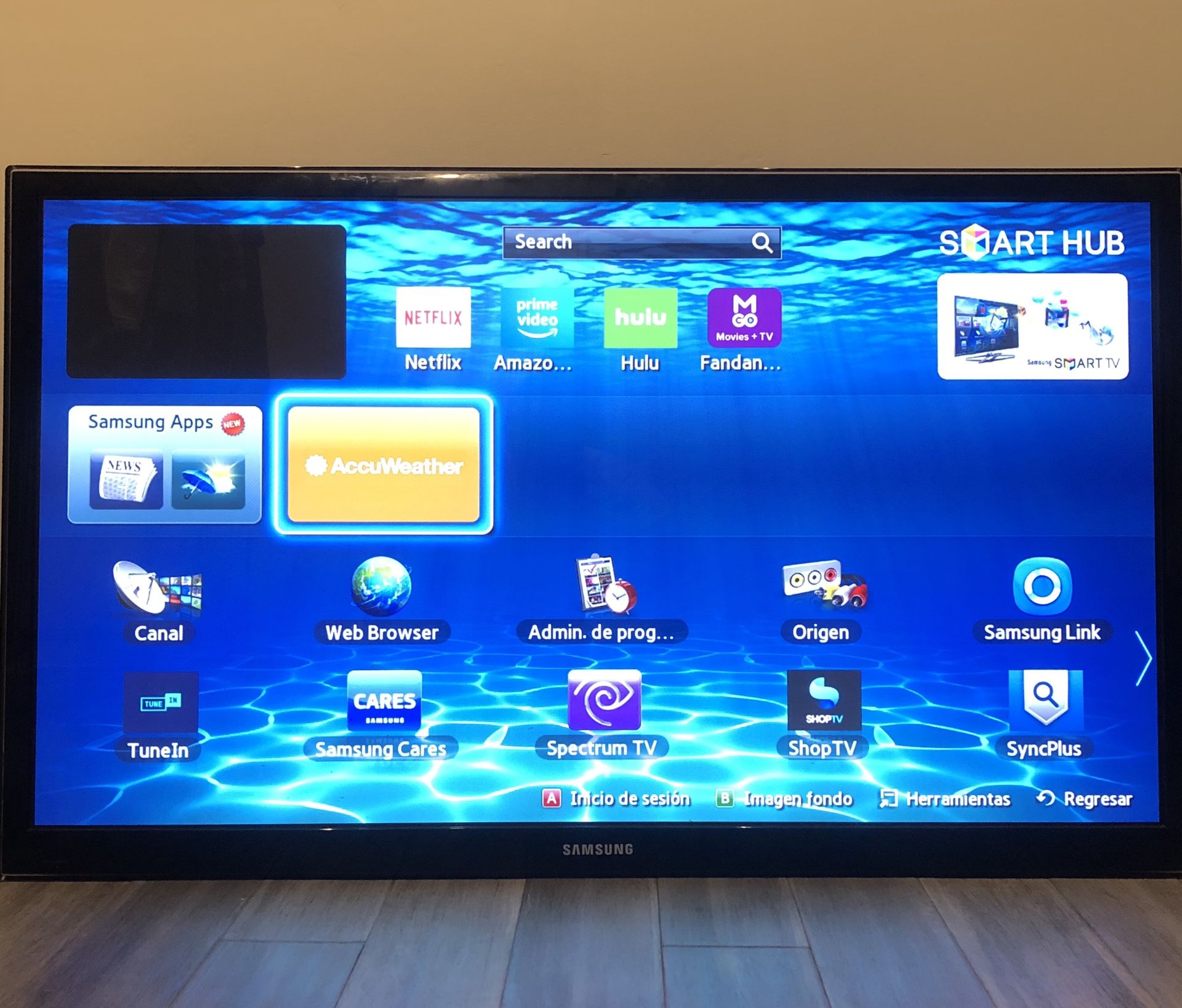 51 inch Samsung 3D Plasma Smart TV