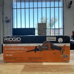  (New) RIDGID 18V SubCompact Brushless Cordless One-Handed Reciprocating Saw (Tool Only) 