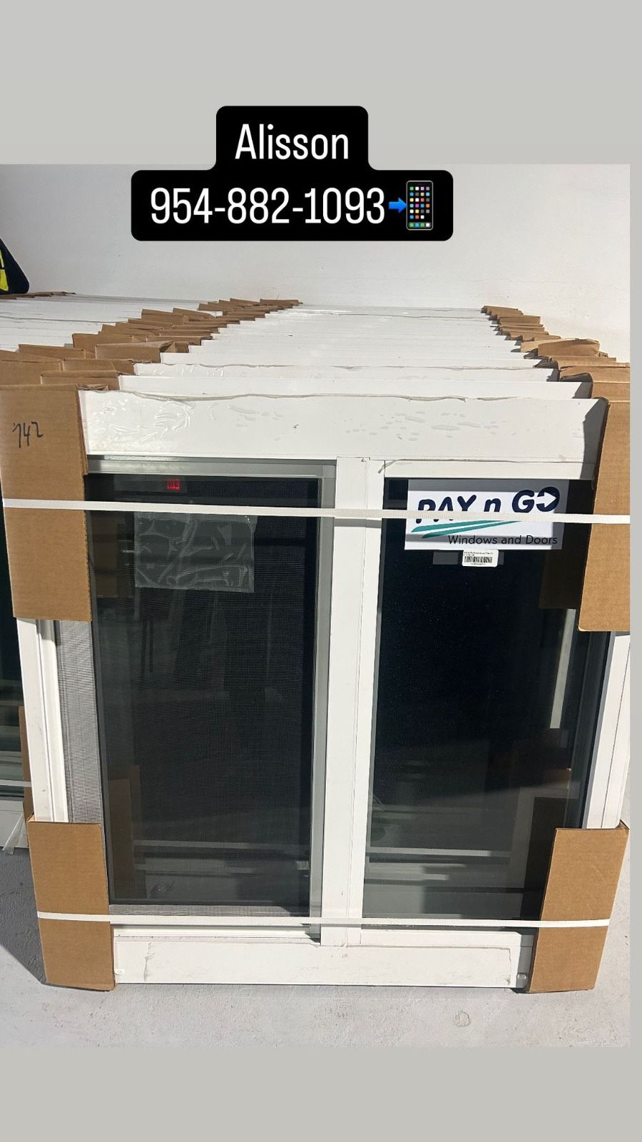 Impact Windows / White Frame / Clear Low e