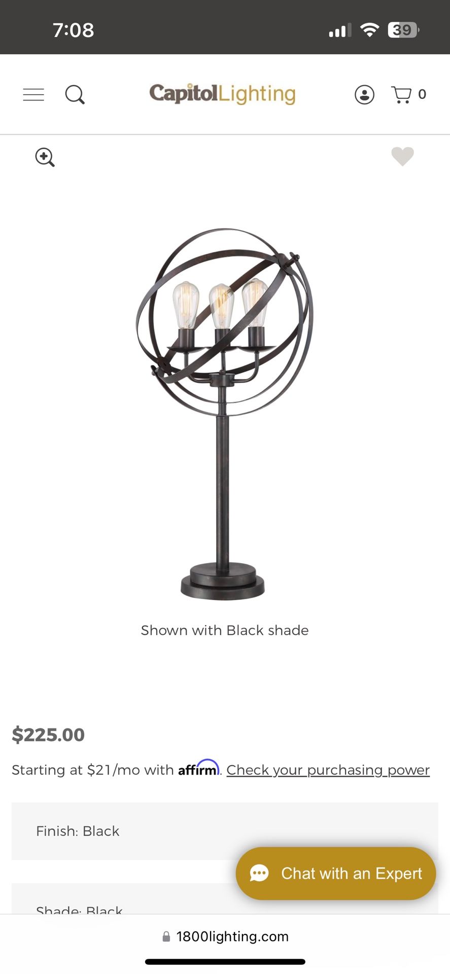 Orbiton Table Lamp