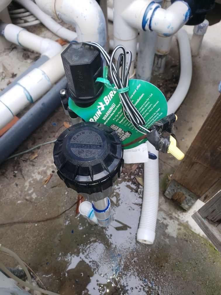 Rainbird Valve And Sprinklers 