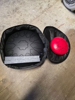 Steel Tongue Drum Set with Carrying Cases