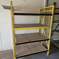 Yellow Madix Commercial Shelving