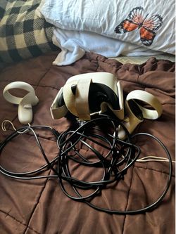 Oculus quest 2 with 16 foot link cable and adapter