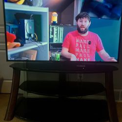 60” Samsung Smart TV + Stand – Bundle for $400 or Separate for $200