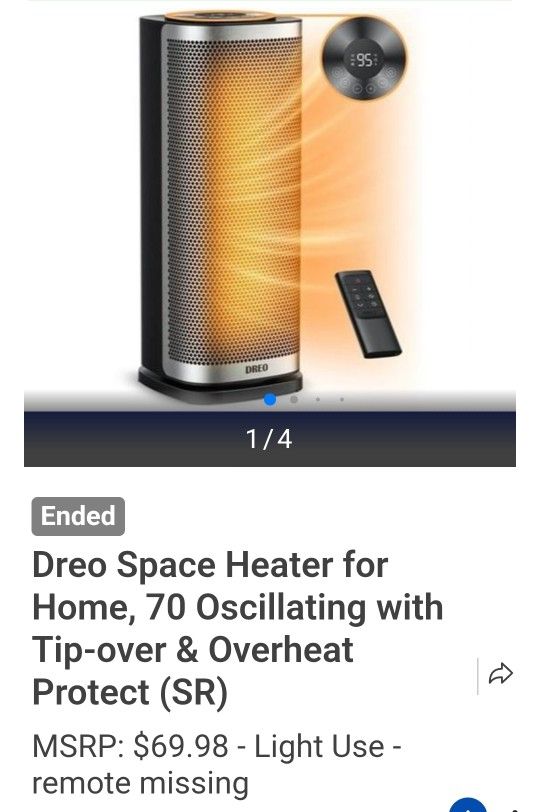 with Tip-over & Overheat Protection