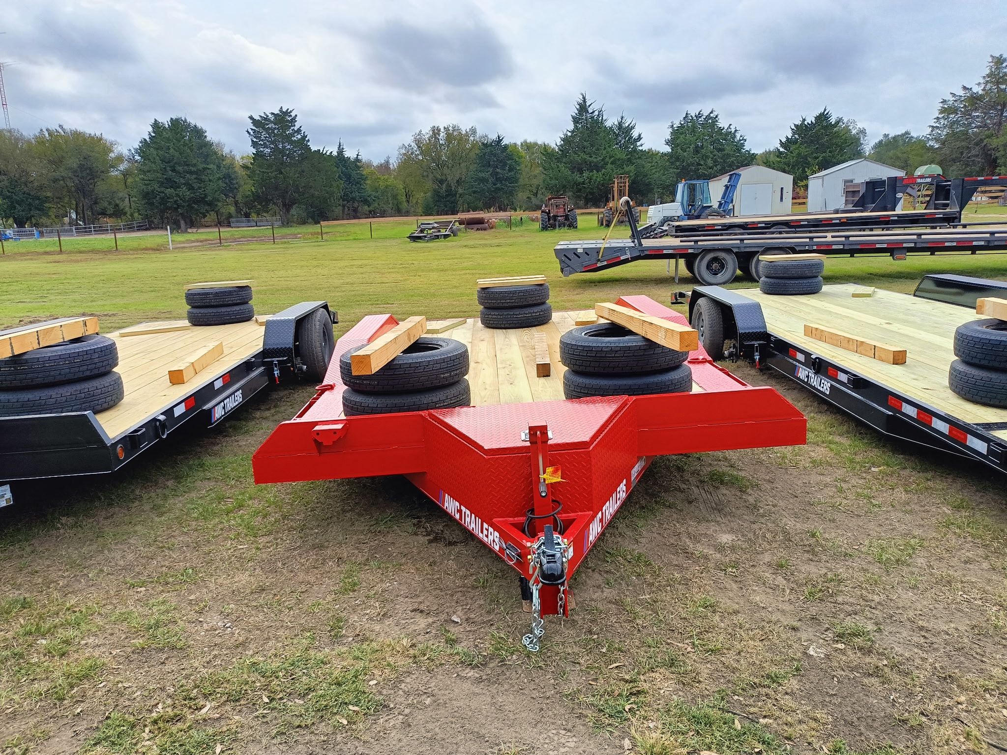 16ft Drive Over 7k Gwvr Car Trailer ! New !!