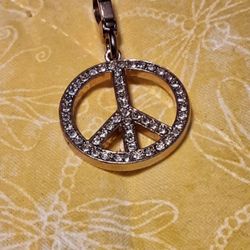 Juicy Courture Peace Sign Charm