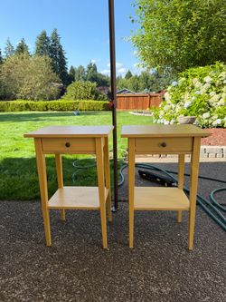 IKEA Hemnes Matching Nightstands (2)