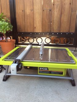 Ryobi tile saw