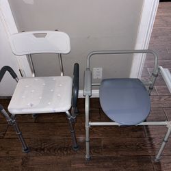 Handicap Toilet Seat And Shower Chair