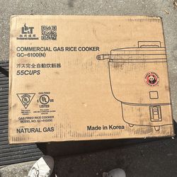 Commercial gas rice cooker