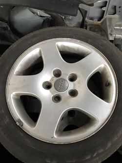 2002 Audi A4 rims set
