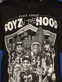 RAIDERSBlack Sunday Boyz N The Hood Graphic T-Shirt