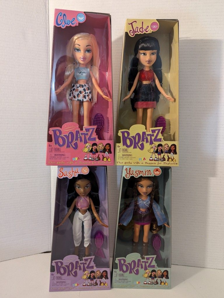 Bratz Doll Lot Of 4