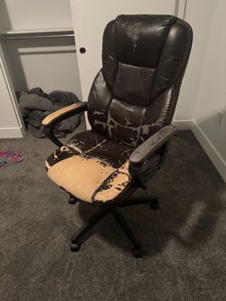 Leather office chair