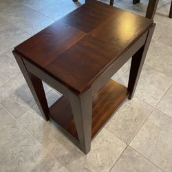 Solid Wood End Table